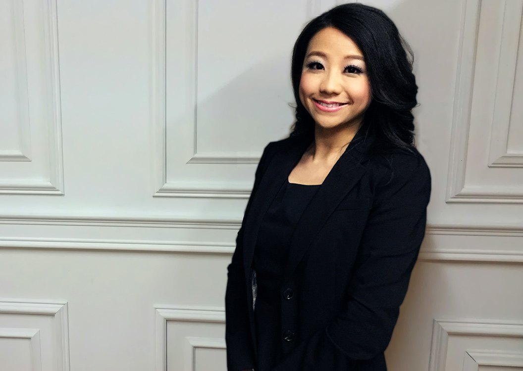 Cheryl Kwok, notary public, at her Richmond office